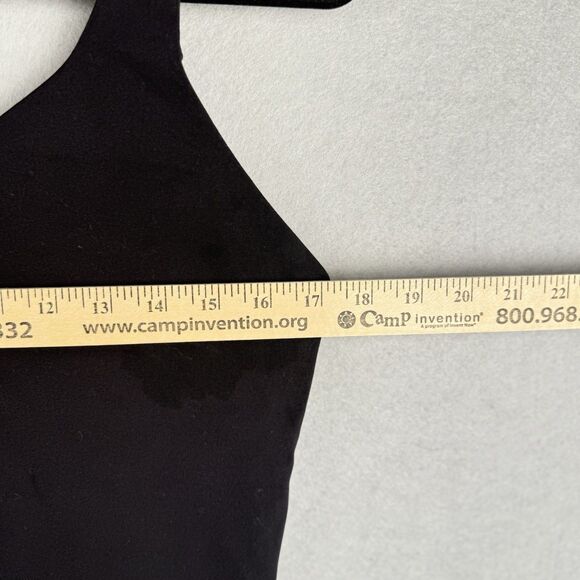 Offline By Aerie Real Me Low Key Longline Black Sports Bra Size XL - Picture 2 of 5